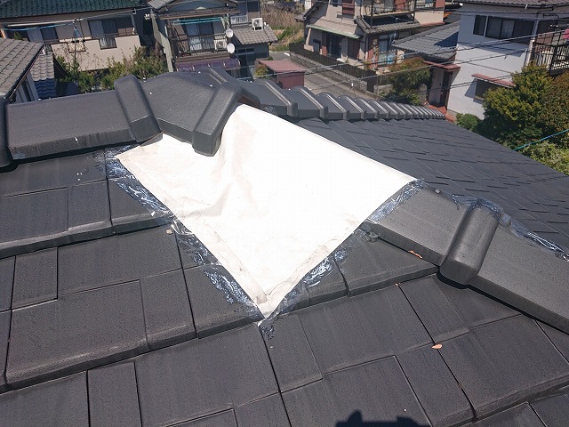応急処置の養生